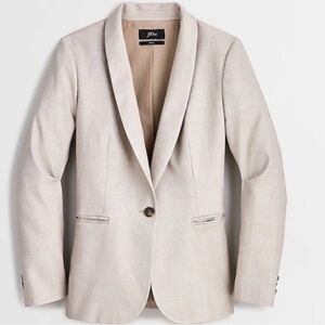 J Crew Parke blazer in stretch linen